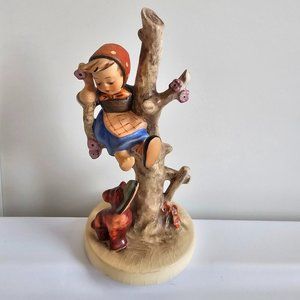 HUMMEL girl in tree "OUT of Danger" -Excellent Condition